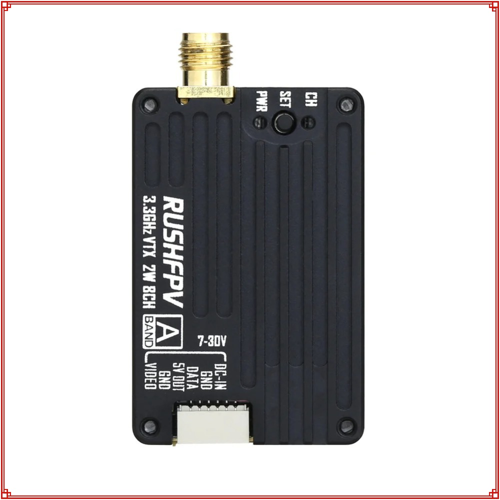 Nuovo Trasmettitore RUSHFPV 3. - Fpv Drone Transmitter recensione e prezzo