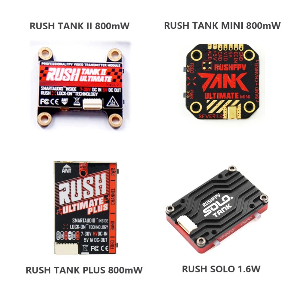 RUSH TANK Ultimate II/Mini/PLU - Fpv Drone Transmitter recensione e prezzo
